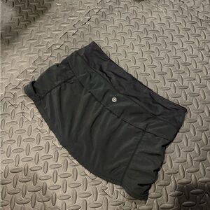 lululemon athletica Women's Black Skort